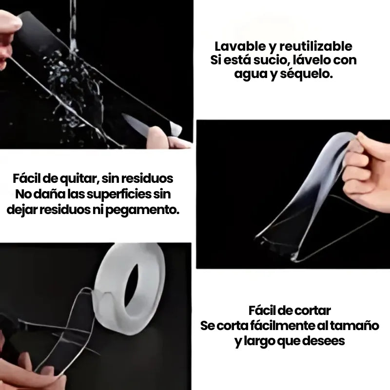 NanoGrip™ | Fija Lo Que Necesitas, Dónde Lo Necesitas.