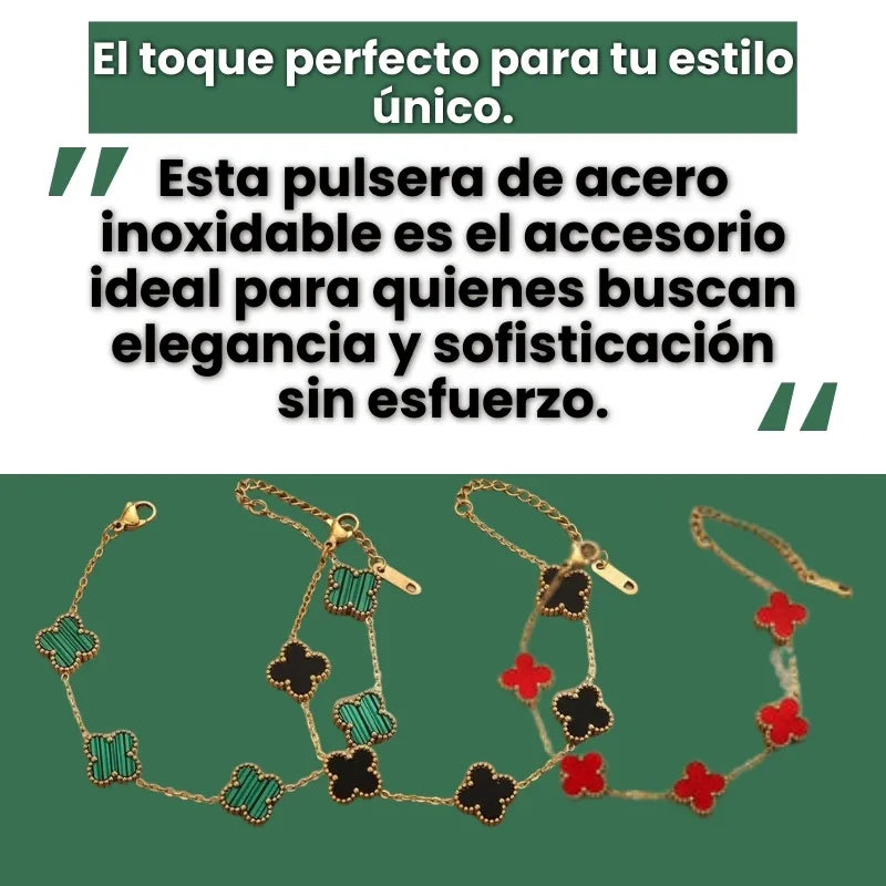 Pulsera Van Cleef | Protección, elegancia y buena suerte en tu muñeca.