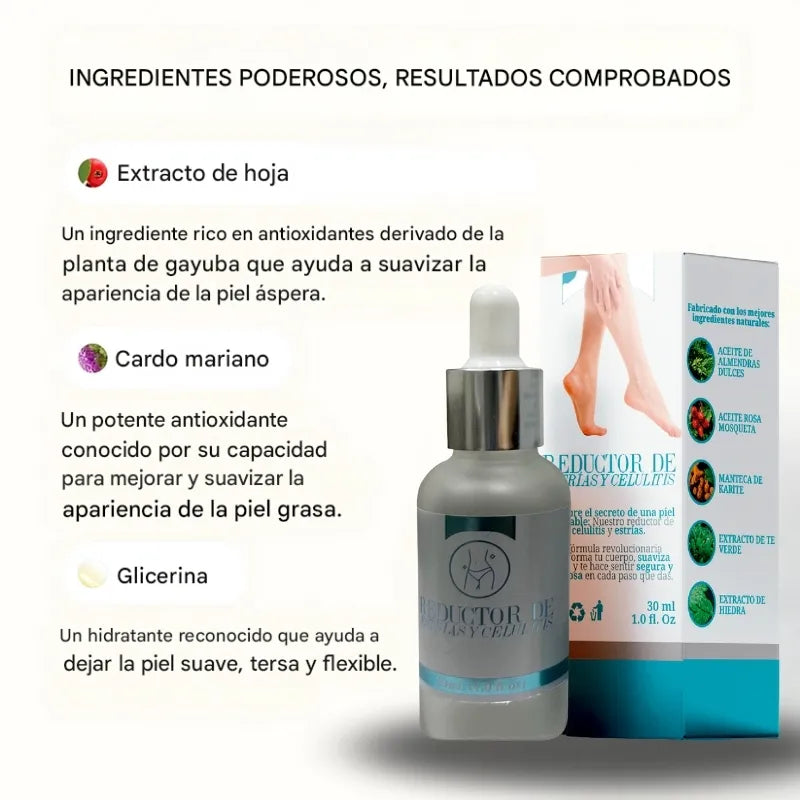 StriErase | Mejora la apariencia de la piel, reduciendo imperfecciones.