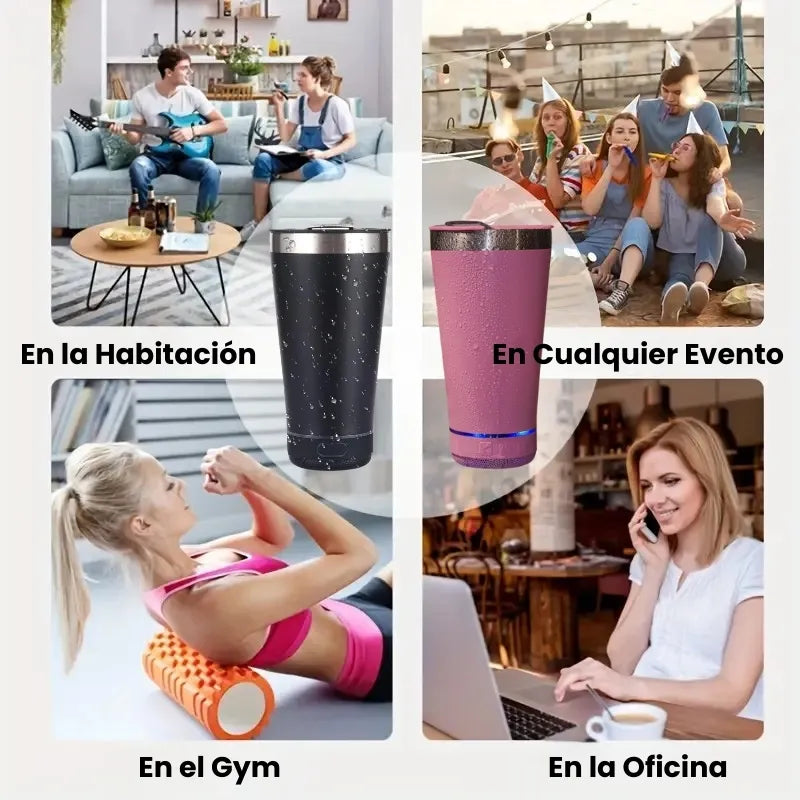 SoundMug 420 | Tu bebida perfecta con sonido envolvente.