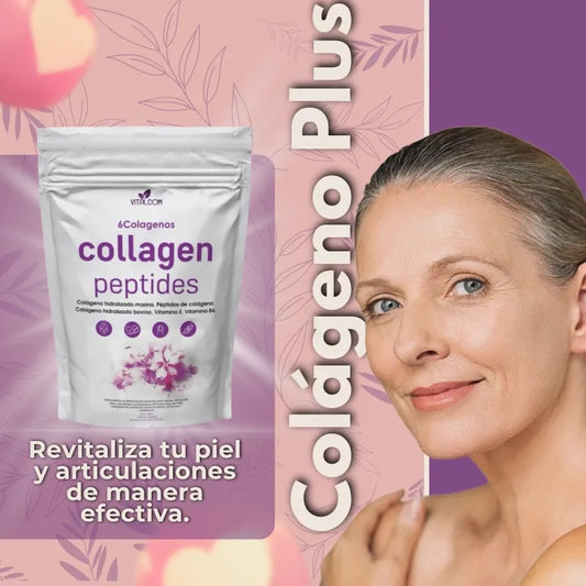 Collagen Plus | Revitaliza tu piel y articulaciones de manera efectiva.