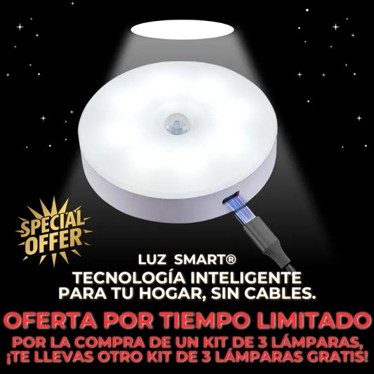 Luz Smart® | Tecnología inteligente para tu hogar, sin cables.